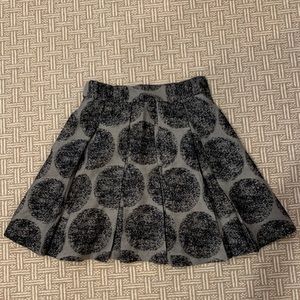 Alice + Olivia pleated flair skirt